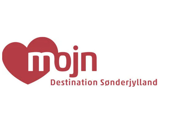 Logo mit Herz und roter Schrift des Sonderjylland und Link zur Website.